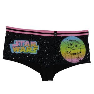 Torrid Star Wars Yoda Womens Plus Size 4 Boyshort Boy Short Graphic Panty NEW